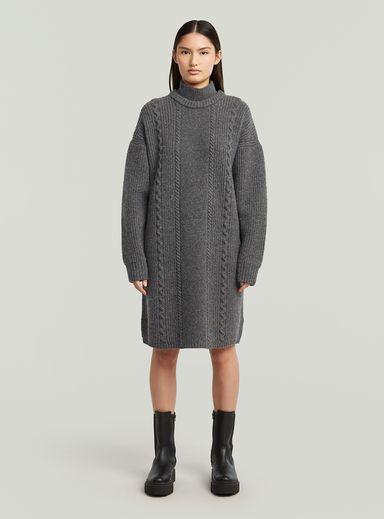 Cable Knit Dress